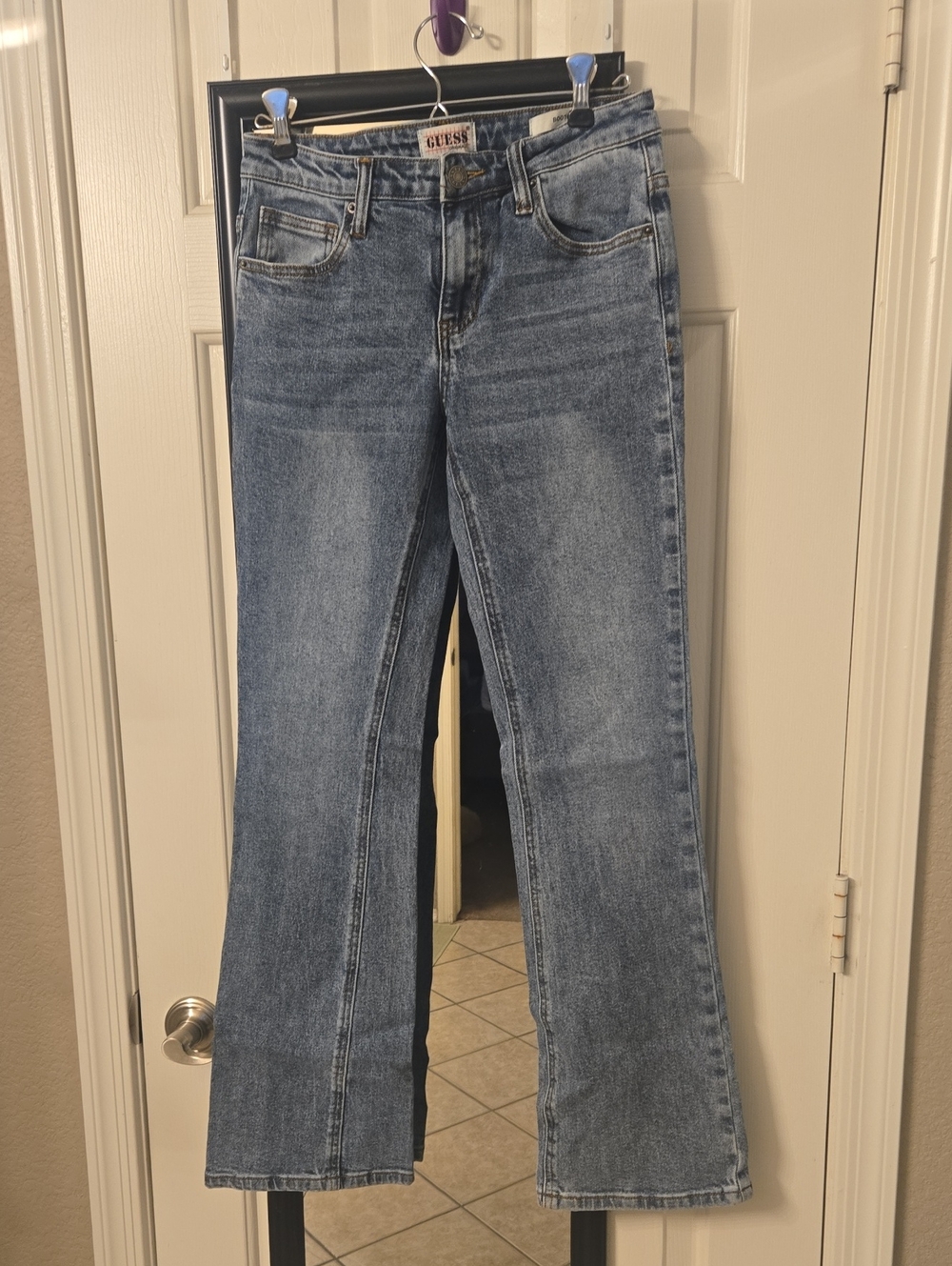 GUESS Light Blue Bootcut Flare Jeans - Classic Retro Fit Sz 26